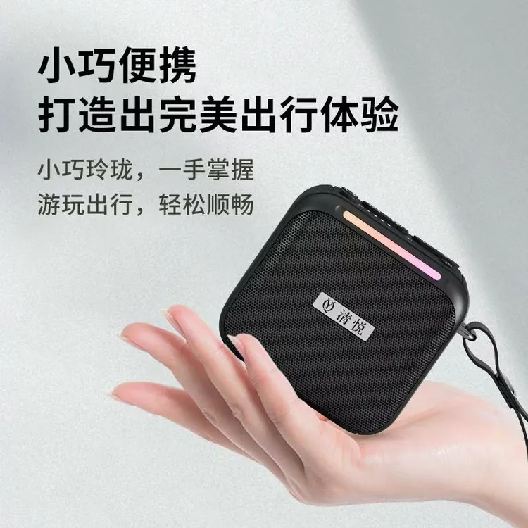 便携式蓝牙小音响低音炮户外小音响多功能小音响