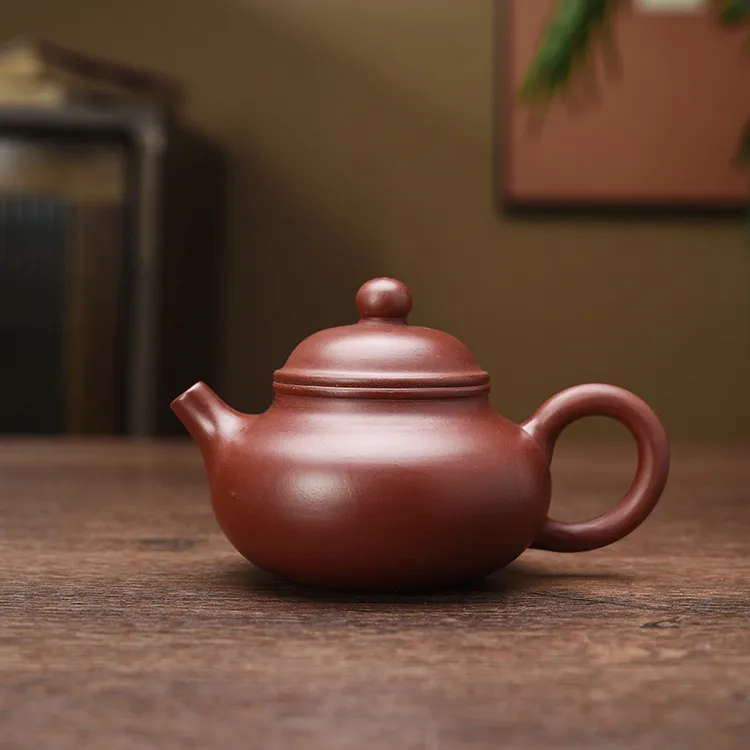 纯手工刻绘单壶原矿宜兴紫砂壶家用居家室内功夫泡茶具套装小茶壶