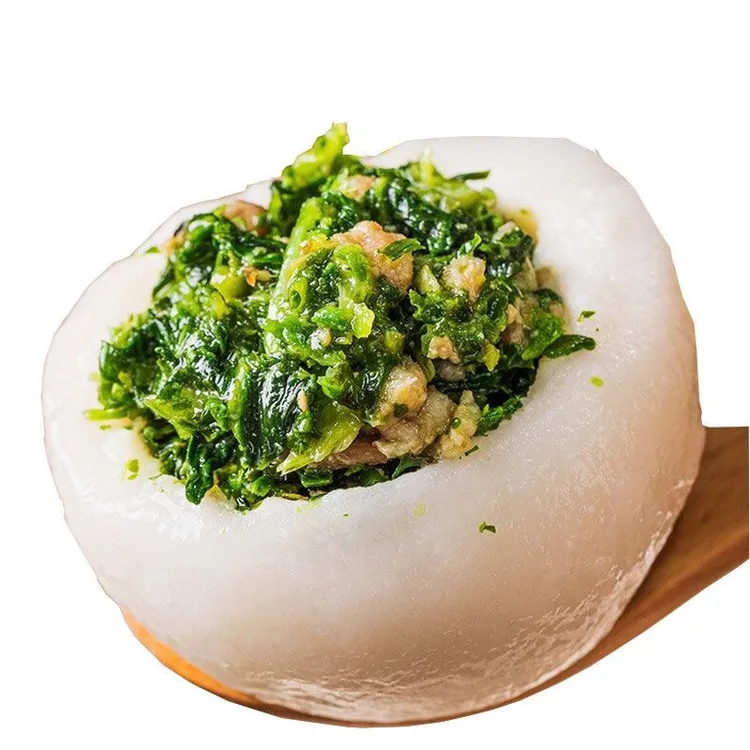 【小蓝兔】常州荠菜大汤圆荠菜鲜肉汤圆水磨糯米元宵1.5kg