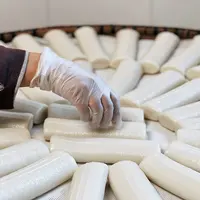 临安粳米水磨年糕农家美食 软软糯糯 嚼劲十足 独立真空包装2斤装