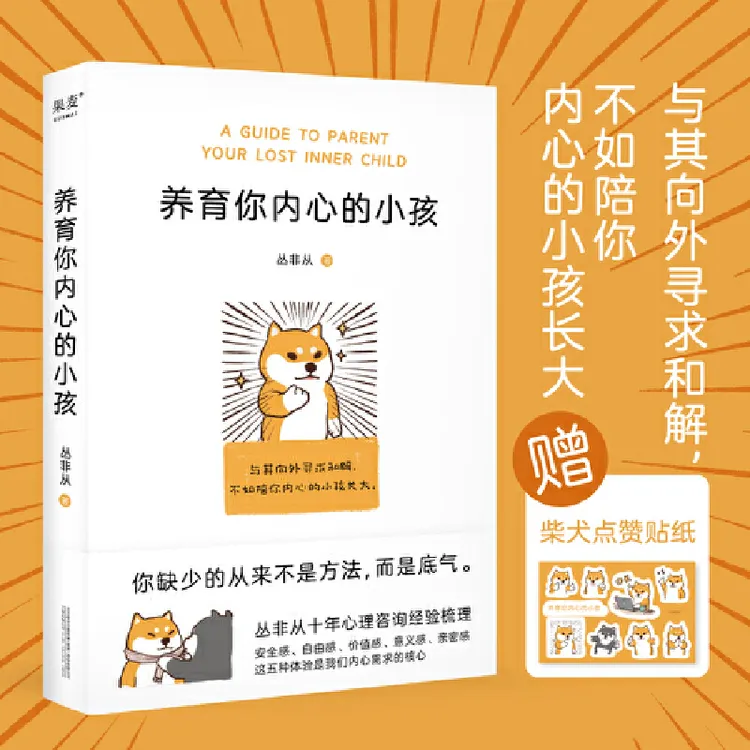 果麦 养育你内心的小孩 心理咨询师经验梳理 陪你内心的小孩长大