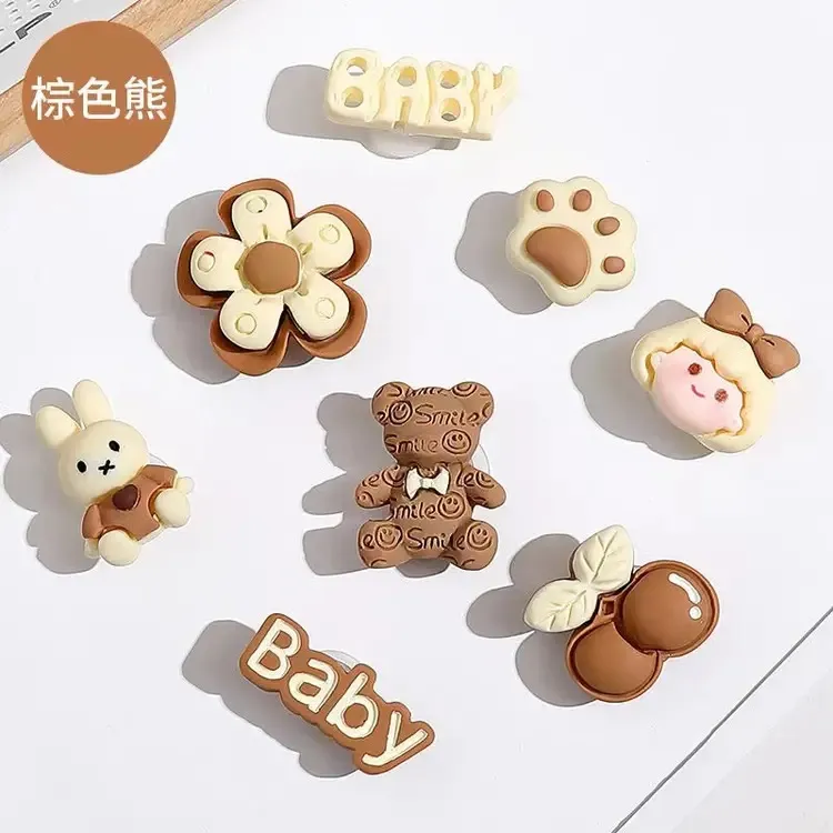 新款洞洞鞋配饰扣高级diy百搭可拆卸可爱卡通动漫鞋花带扣子高档