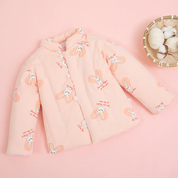 婴儿纯手工棉衣宝宝儿童棉袄棉衣新生儿小孩秋冬棉花加厚上衣棉服