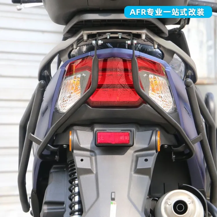 适用豪爵AFR125尾架支撑杆货架加固支撑防断裂铝合金尾箱支撑改装