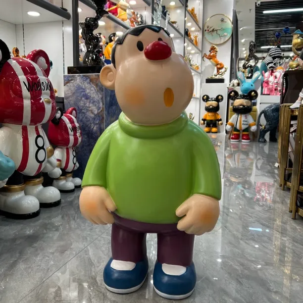 胖虎落地大摆件存钱罐客厅电视柜桌面摆件玄关酒柜装饰品潮玩摆件