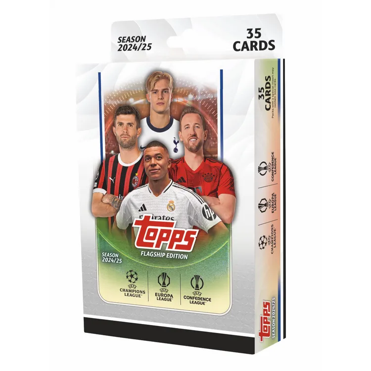 ToppsTOPPS 24-25 欧战 UCC 挂盒 【在线拆盒拆包】！！！