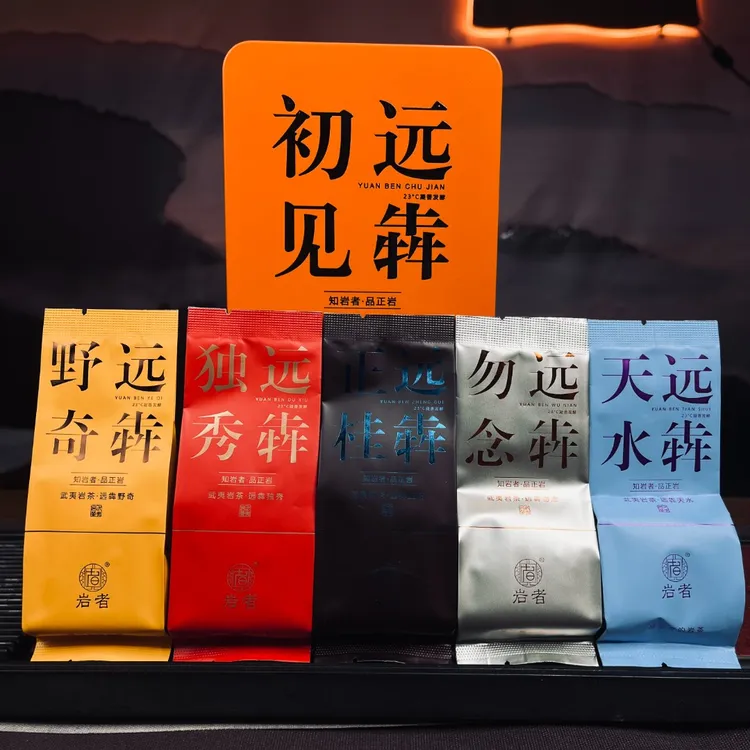 2022新茶春茶 武夷山大红袍 远犇初见武夷岩茶礼盒装85g正岩果香