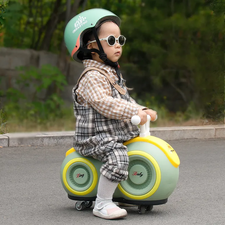 花生扭扭车儿童防侧翻溜溜车妞妞花生车1-3-6宝宝静音轮滑行玩具