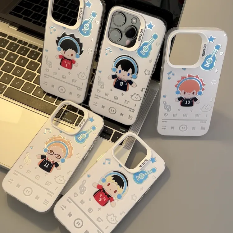 奥菲顿Q版排球少年适用iphone15手机壳苹果14/华为vivo小米oppo套