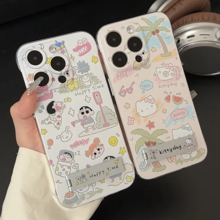 奥菲顿夏日海滩kt适用iPhone15手机壳华为vivo小米oppo半包PC硬壳