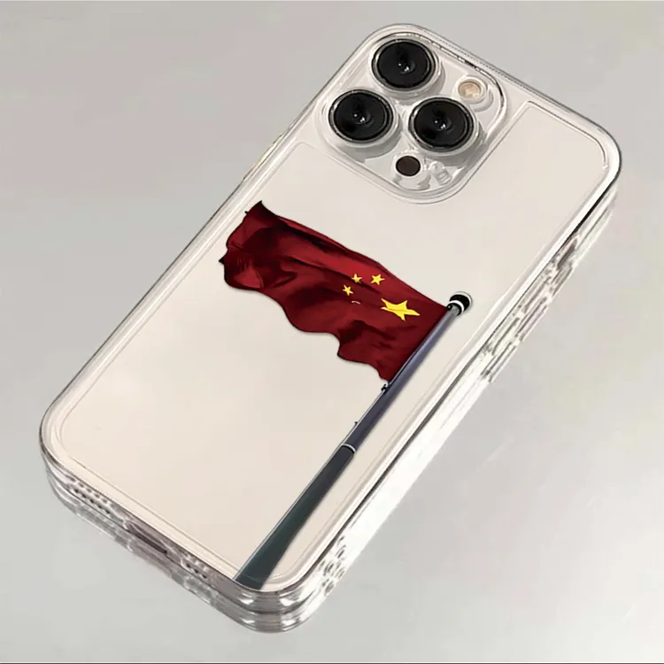 Lucky红旗飘扬适用iphone16/15/14手机壳苹果华为vivo小米oppo套