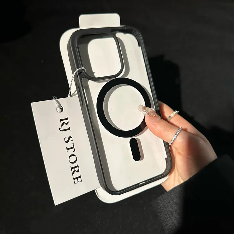 奥菲顿肤感磁吸透明适用苹果17/16/15promax手机壳iPhone1314防摔