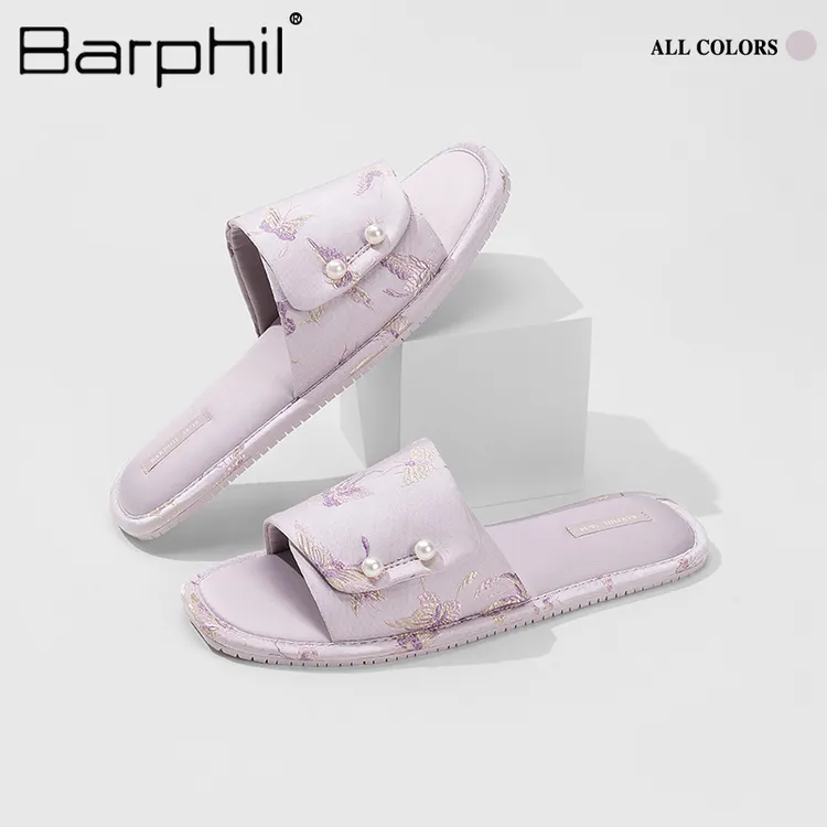 BARPHIL拖鞋女室内家居夏季新款防滑静音软底高级感凉拖女鞋