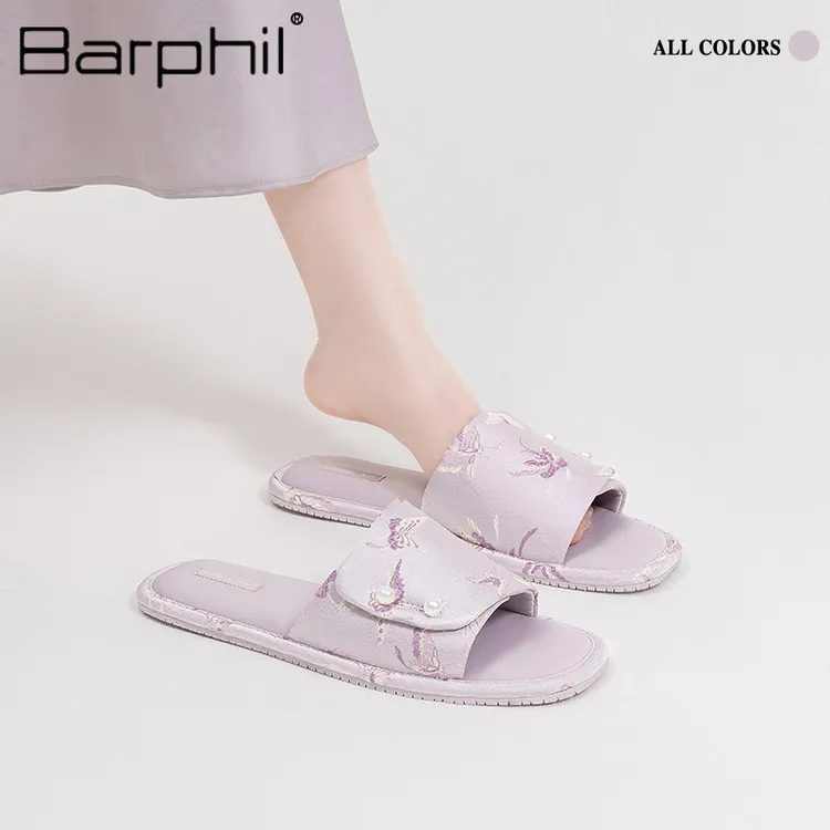 BARPHIL拖鞋女室内家居夏季新款防滑静音软底高级感凉拖女鞋