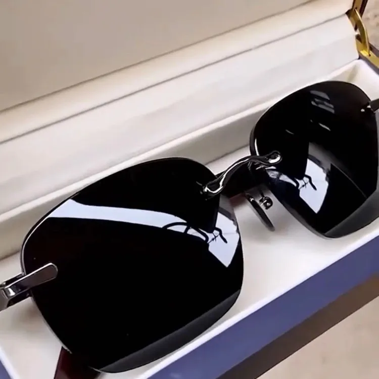 【双11】水晶石太阳墨镜男士高清偏光镜开车钓鱼防紫外线遮阳镜护眼