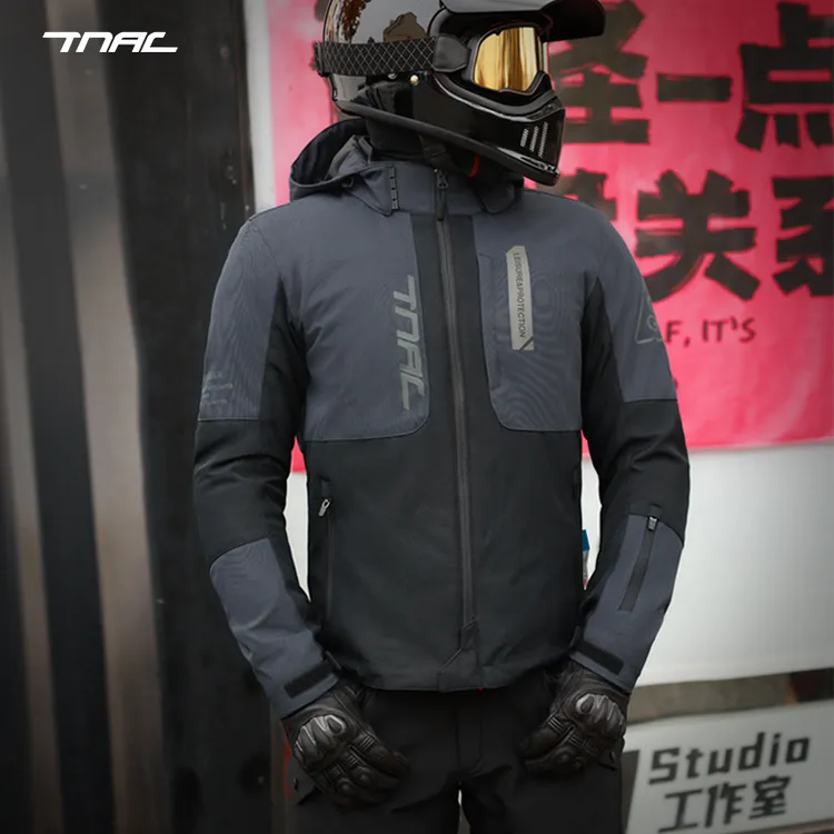 TNAC拓驰仓鼠摩托车骑行服男四季防水保暖机车赛车服休闲骑士装备