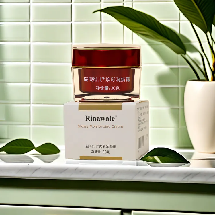 瑞倪维儿焕彩润颜霜修护滋养保湿霜补水霜焕颜护肤品润肤锁水