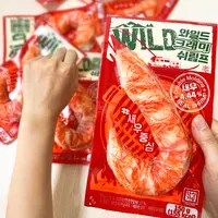韩国进口客唻美巨无霸鲜虾鳕鱼棒150g鲜虾夹心高蛋白开袋即食冷藏