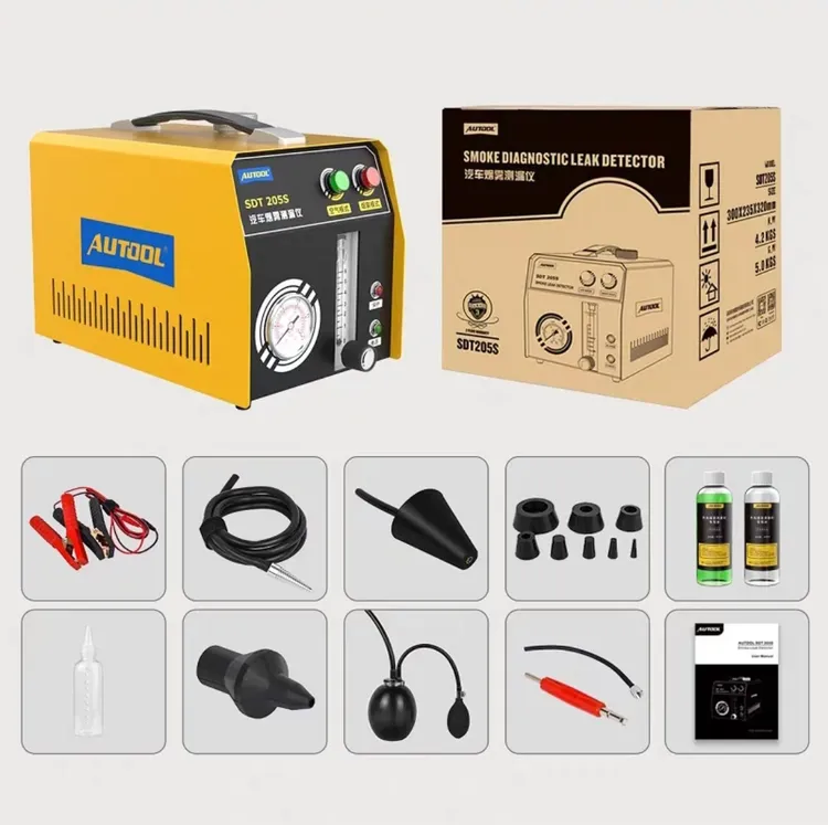 偶然SDT205烟雾测漏仪汽车发动机进气排气管道检测汽车烟雾检漏仪