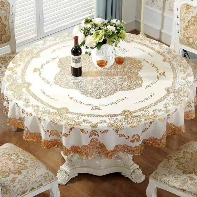 220x220厘米   [适合直径150-160-170com 8-12人圆形餐桌]防烫