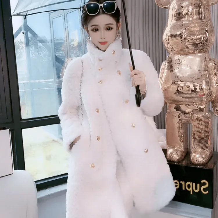 【薇恩COCO】气质外套休闲百搭上衣女设计师外套冬季新款秋冬加厚款