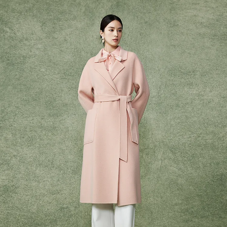 【晨粉专享价】秋冬百搭外套石盐粉-MOFD01WLC004P01舒适秋装