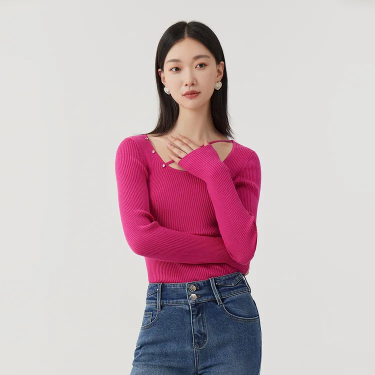 【视频款】BADINA毛针织衫134Q243