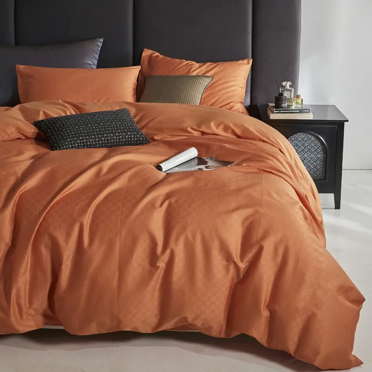 AMSON亚玛逊100支进口匹马棉四件套高端轻奢床上用品家纺纯棉床笠