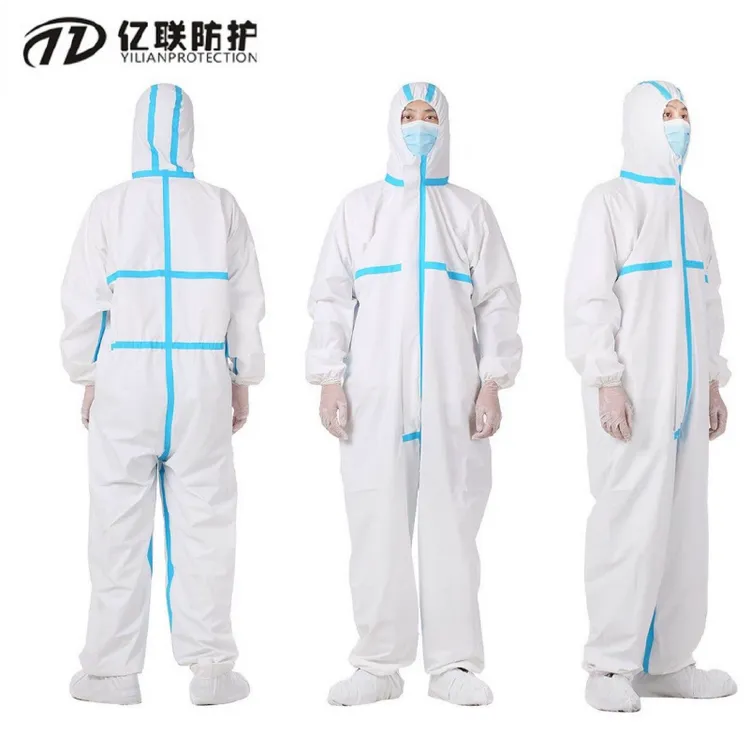 独立包装隔离防护服防水尘油污养猪场装修喷涂连体连脚/无脚过期