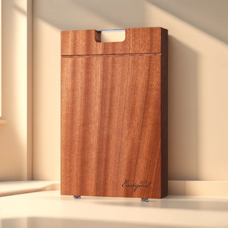 逸园非洲进口乌檀木实木双面切菜板抗菌防霉大号多功能拼接板家用