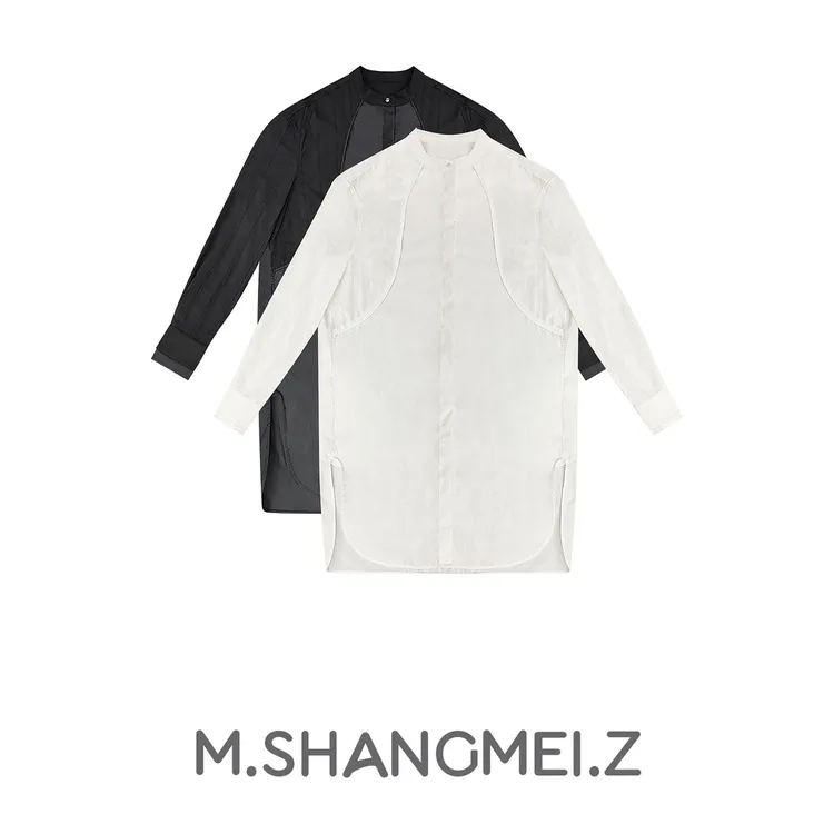 M.SHANGMEI.Z/沐熙美大哥推荐猜你们喜欢设计感休闲衬衫x010096