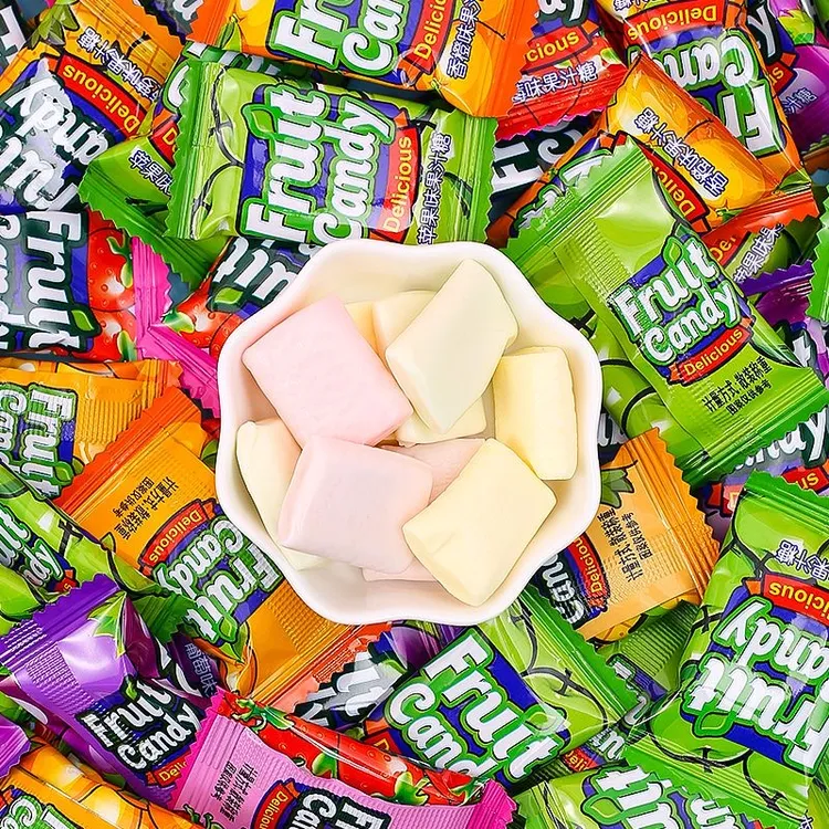 【大约200颗】马来西亚水果软糖果汁糖多口味儿童糖果喜糖年货零食