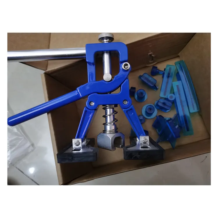 双开槽提拉器汽车凹陷修复工具冰雹坑拉片压钳手握式拉拔器可调节
