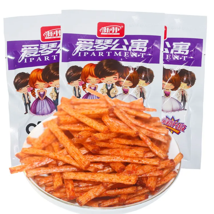新林爱情公寓辣条辣零食8090后童年儿时怀旧爱琴公寓零食19克每包