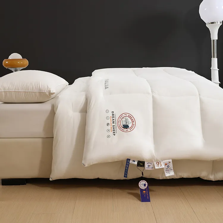 5星酒店专用被冰岛绒羊绒蛋白冬被子被芯单双人春秋被褥可水洗棉
