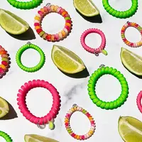 TELETIES电话线发圈头绳女高马尾高级感网红高弹力无痕冬季款新品