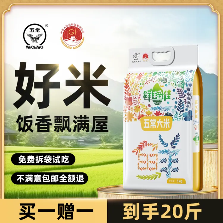鲜稻佳2025年新米五常大米5kg*2正宗东北大米长粒香大米粳米