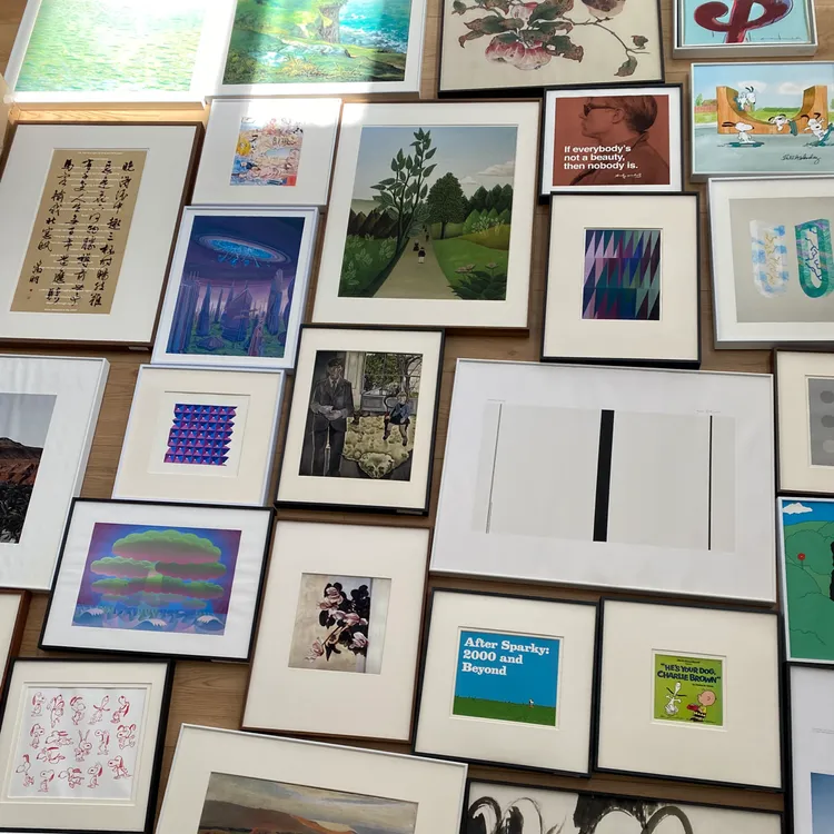 一号链接 小众版画挂画