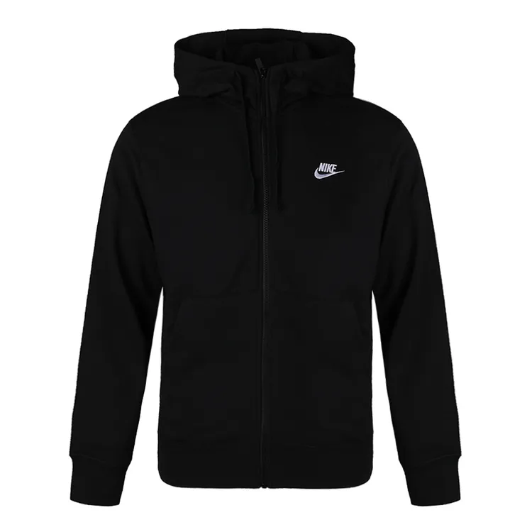Nike耐克男女运动外套运动休闲套头连帽衫卫衣针织夹克BV2649-010