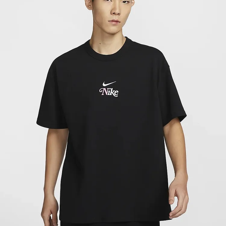 NIKE耐克2024男子NSW PREM ESSNTL TEE  GCEL无领短T恤HM4454-010
