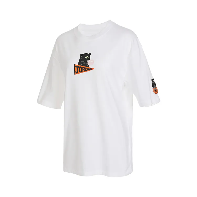 NIKE耐克2024女子AS W J ESSEN SS TEE GCEL无领短T恤HM4894-100