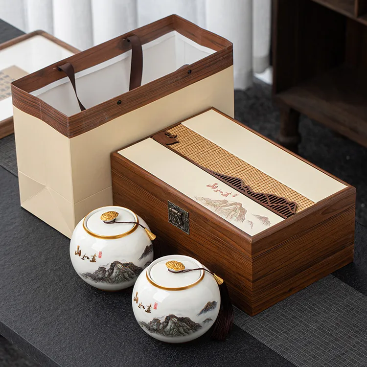 【双瓷罐礼盒】金骏眉红茶 茶叶礼盒装送礼送人 中秋茶礼武夷山