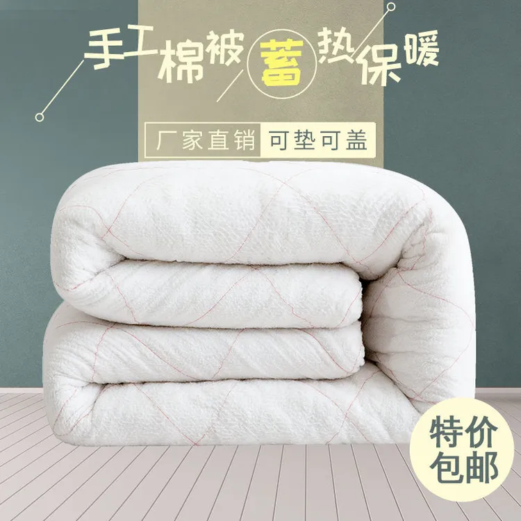 棉絮床垫被子被芯棉被子冬天加厚褥子学生单人春秋冬被被褥棉胎
