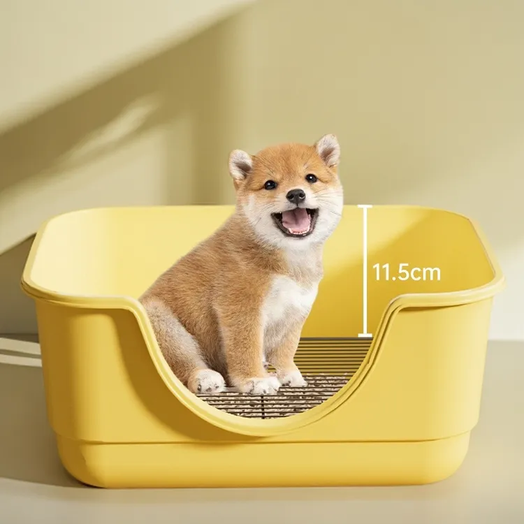 浴缸式防踩屎防尿溅易清洗铁网狗便盆小中大型犬宠物狗狗的厕所