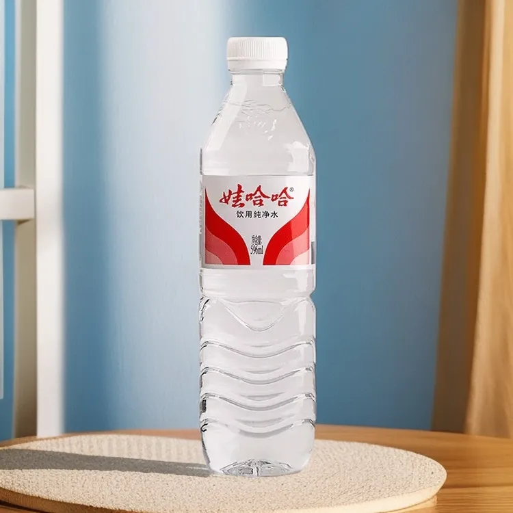 娃哈哈纯净水596ml大瓶整箱饮用水哇哈哈会议家庭用水