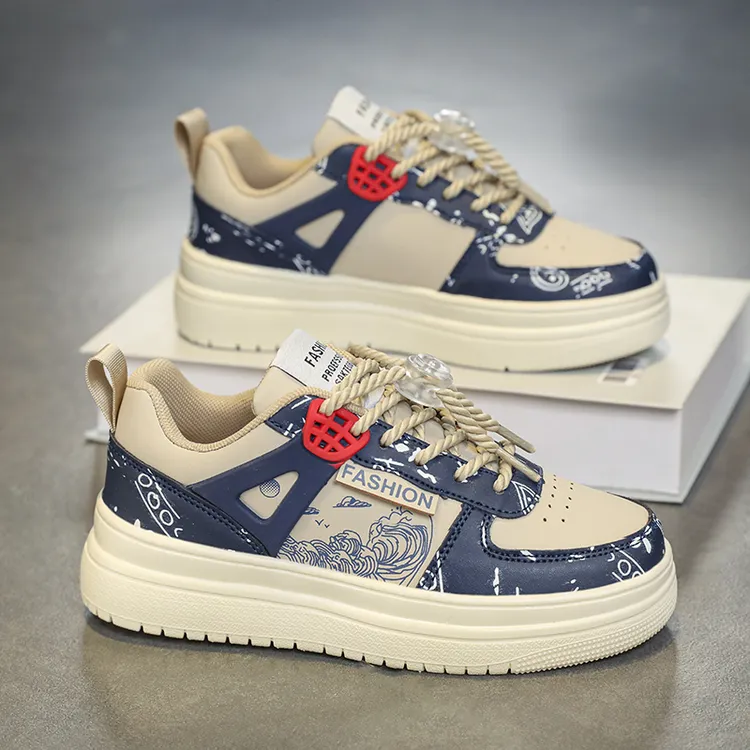 男孩鞋11岁春秋款2025新款10初中小学生12运动鞋潮牌15青少年板鞋