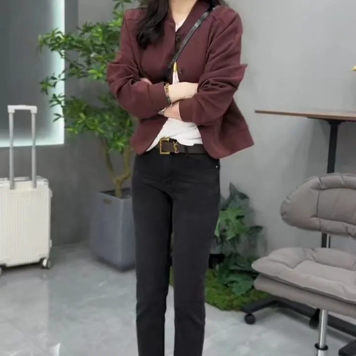 新款气质时尚洋气韩版外套0272