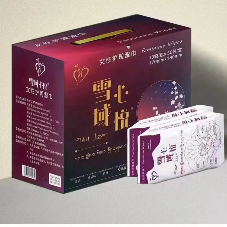 （主播推荐）雪域心悦护理湿巾（10袋装）