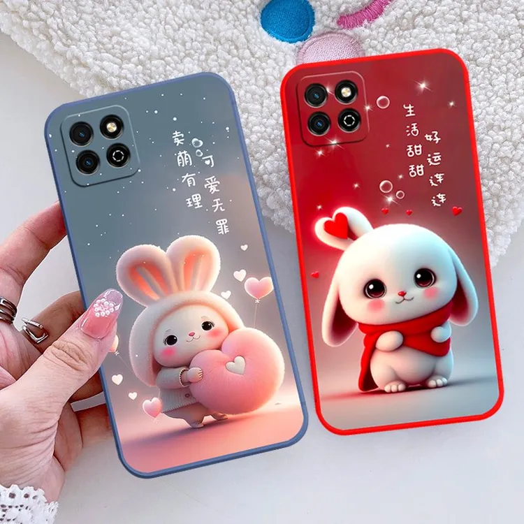 适用于华为荣耀畅玩20手机壳KOZ-AL00防摔保护套硅胶磨砂网红女款