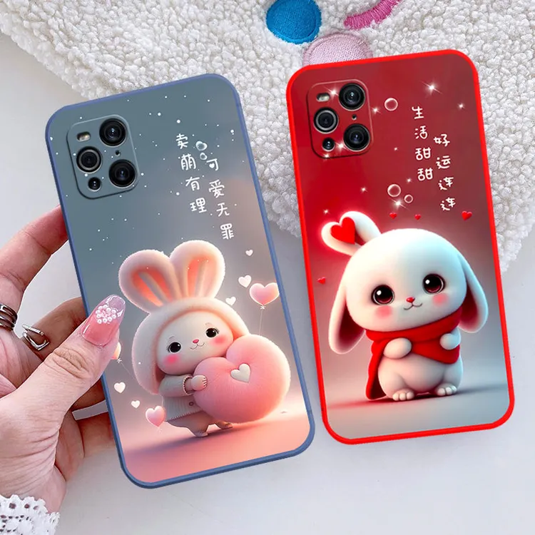 适用于oppo findX3手机壳PEDM00保护套硅胶磨砂防摔软壳网红女款